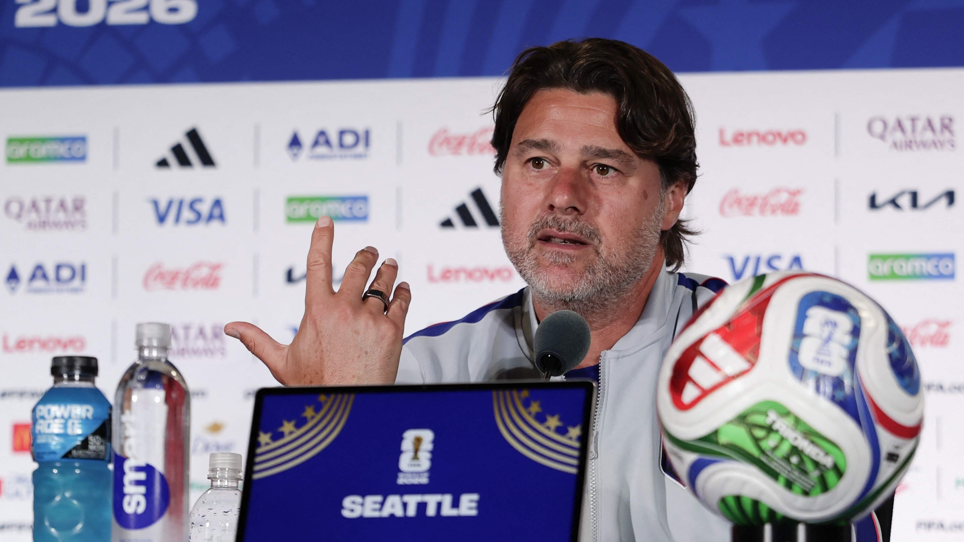 Bondscoach VS richt zich op WK 2026-persconferentie tot Lionel Messi