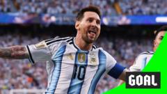 'Magnificent' - Messi scores hat-trick to equal Klose scoring record