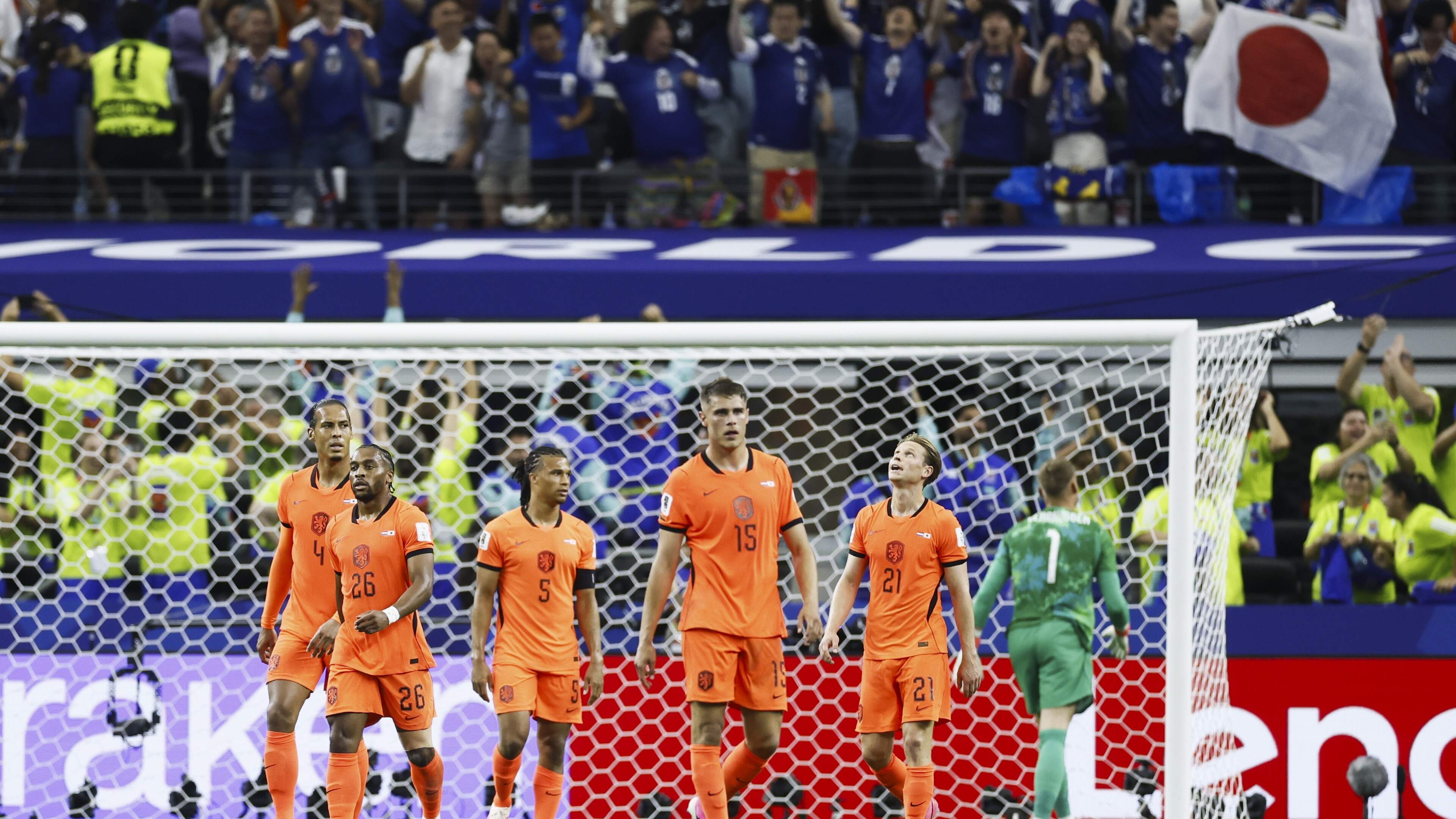Nederland verzuimd reuzenstap te maken naar knock-outfase op WK door gelijkspel tegen Japan