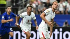 Why was Kane's penalty retaken against Croatia?