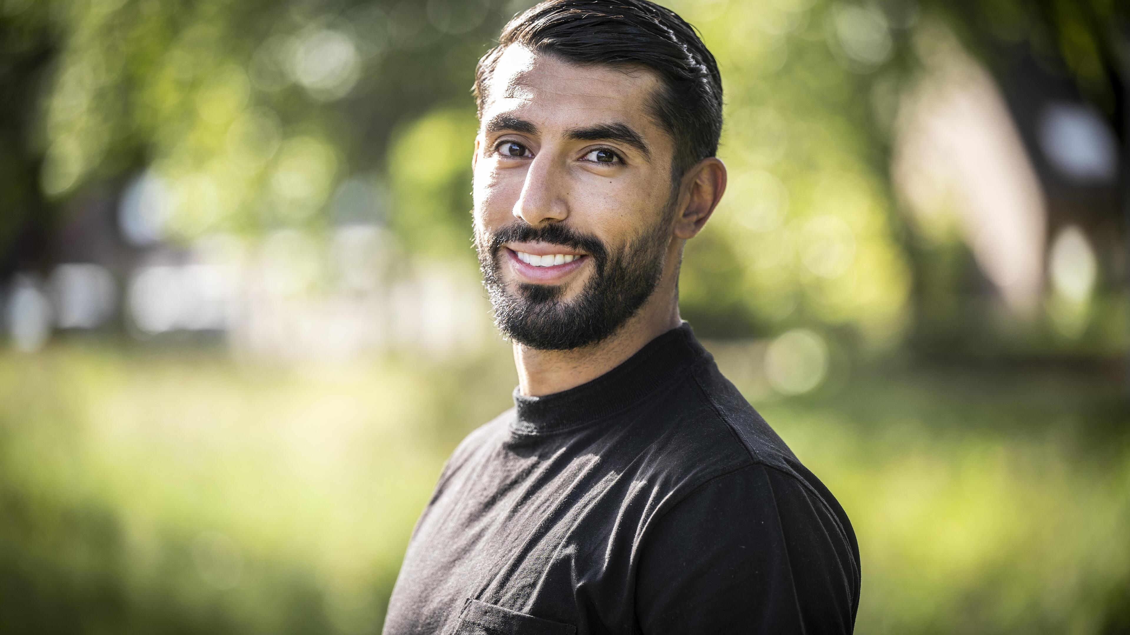 ’Ik vreet je op’. Masies Artien had namens Irak maar wat graag stevige duels uitgevochten met Erling Haaland