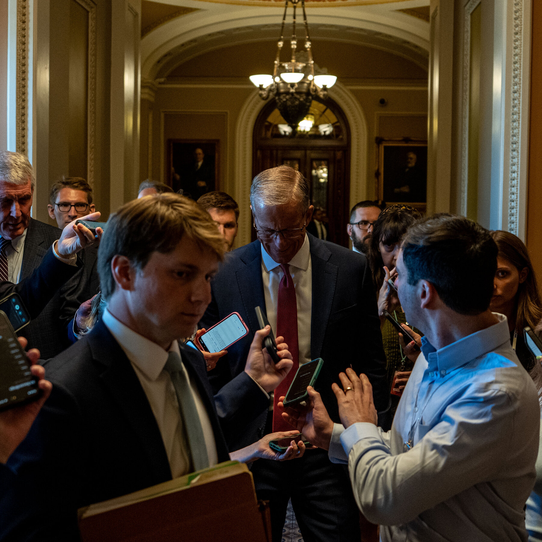 Trump Feuds With Thune and G.O.P., Stoking Election-Year Rift