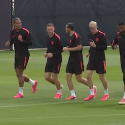 Video | Oranje werkt laatste training af voor wedstrijd tegen Japan