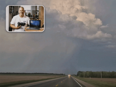 Donny jaagt op tornado’s in VS: ‘Soms komen er hagelstenen zo groot als je hand uit die buien’