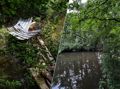 Eiland bij Prehistorisch Dorp is eindelijk weer schoon: ‘Nog dezelfde dag kwam er een bever kijken’