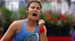 Emma Raducanu falls short in Queen's final but feels positive about Wimbledon
