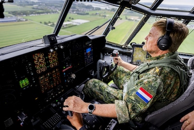 Koning maakt eerste vlucht met Airbus A321neo: RVD deelt foto’s