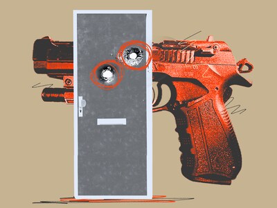 Man geeft stiefzoon (16) een alarmpistool, dan gaat het helemaal mis