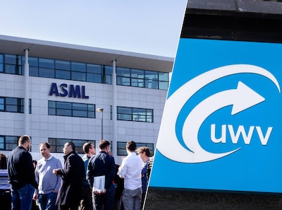 Op bijltjesdag bij ASML lijkt geen pijn voelbaar: ‘Een spannende dag? Nou, vooral warm’