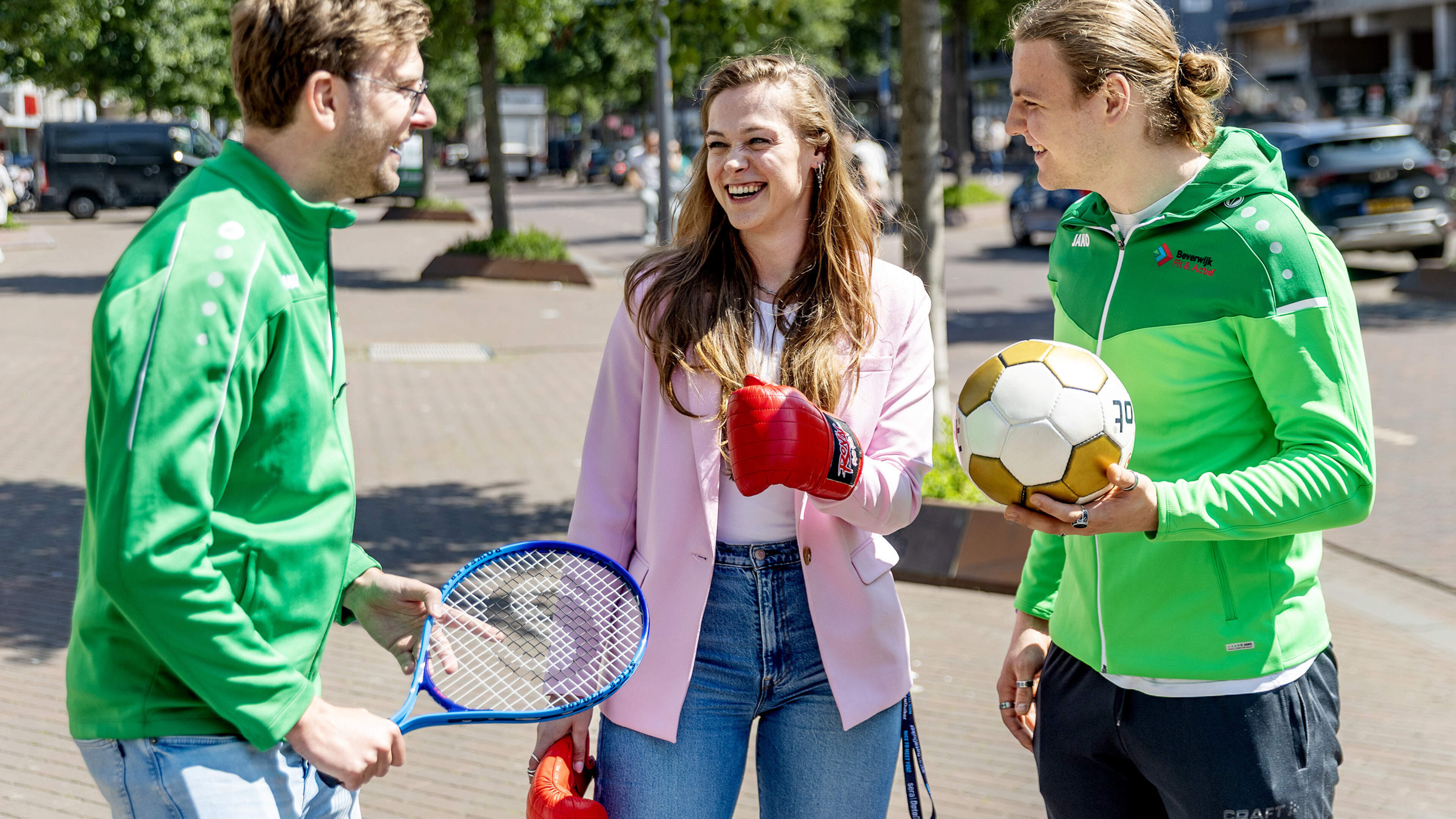 Breestraat in Beverwijk wordt één grote beweegboulevard tijdens Dag voor de Sport: ’Sport is zo’n bindmiddel. Het gaat veel verder dan moe worden’