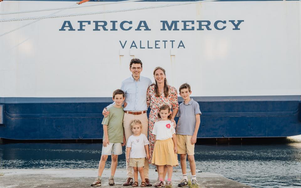 Liesbeth Brand: ‘God opende voor ons de deuren naar avontuur op de Africa Mercy’