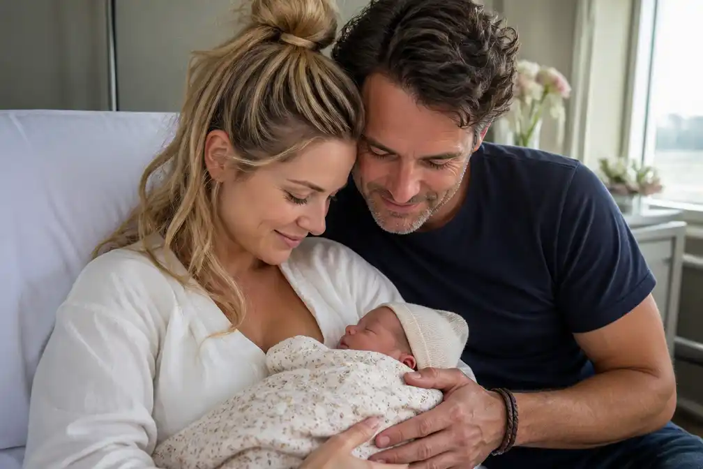 B&B Vol Liefde-stel Danique en Daniël verwelkomen dochter Novie