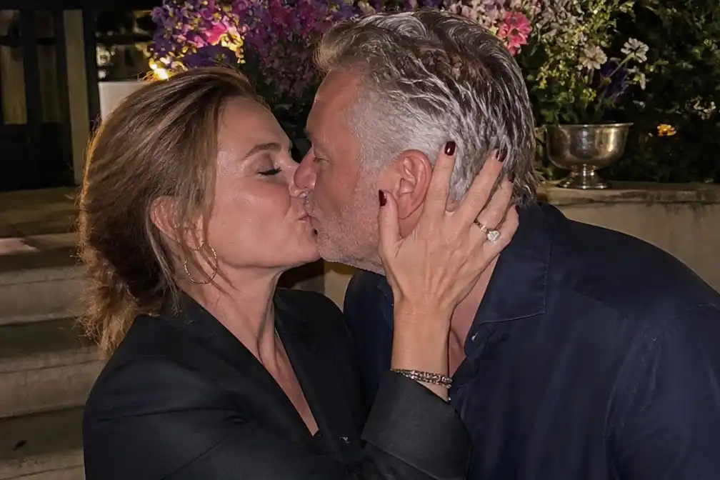 Leontine Ruiters deelt zoenfoto's met ex John Huiberts op Instagram