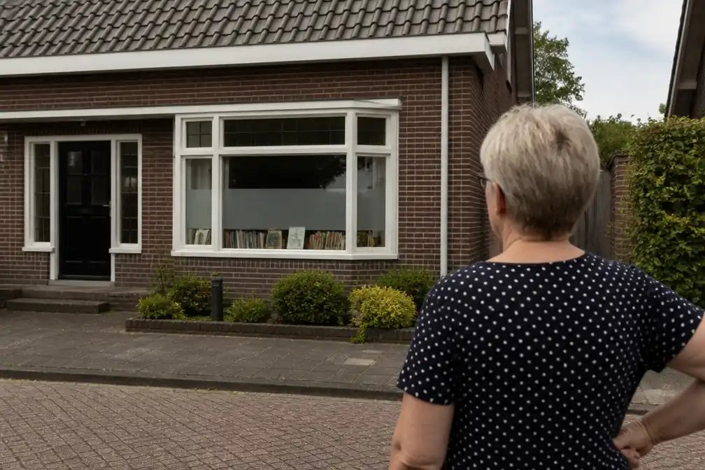 Gebedsgenezer Jelthe Kloens richt pand in Den Ham in zonder vergunning