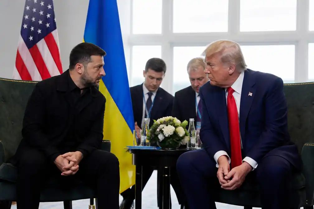 Trump ontmoet Zelensky dinsdag op G7-top in Frankrijk