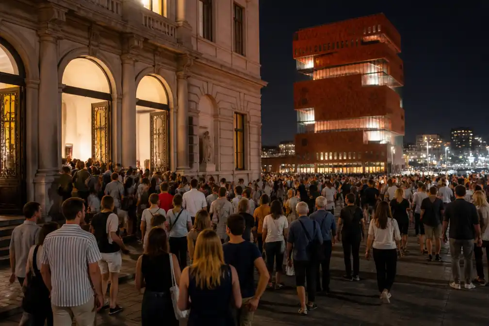 Museumnacht Antwerpen lokt recordaantal van 12.000 bezoekers voor 20e editie