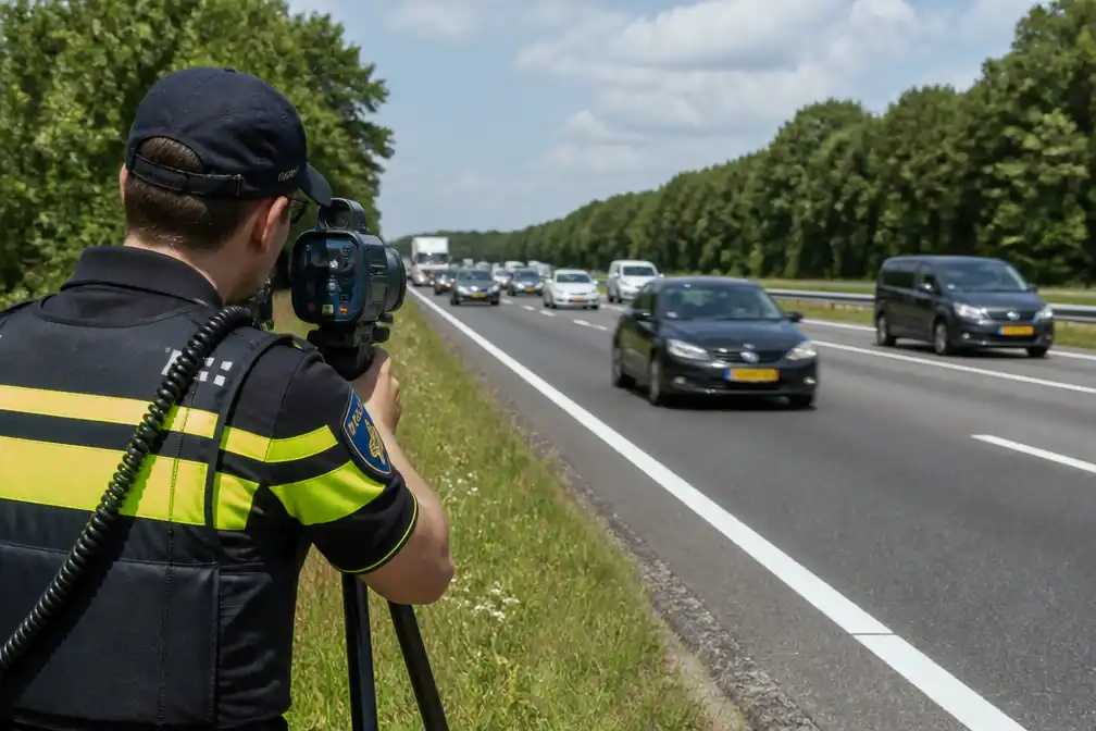 Europese Speedweek Roadpol van start met snelheidscontroles in Nederland