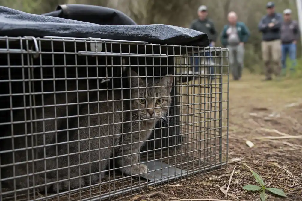 Wilderniskat die zeldzame eenden doodde in Nieuw-Zeeland na drie jaar afgemaakt
