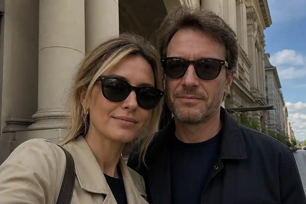 Eline De Munck en Michaël Roskam keren drie dagen vroeger terug uit Kopenhagen door heimwee naar kinderen