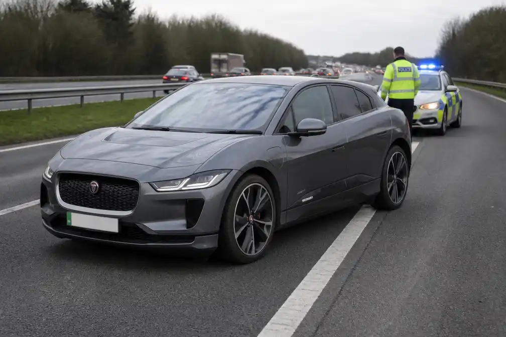 Vier jaar cel voor man die op hol geslagen Jaguar in scène zette