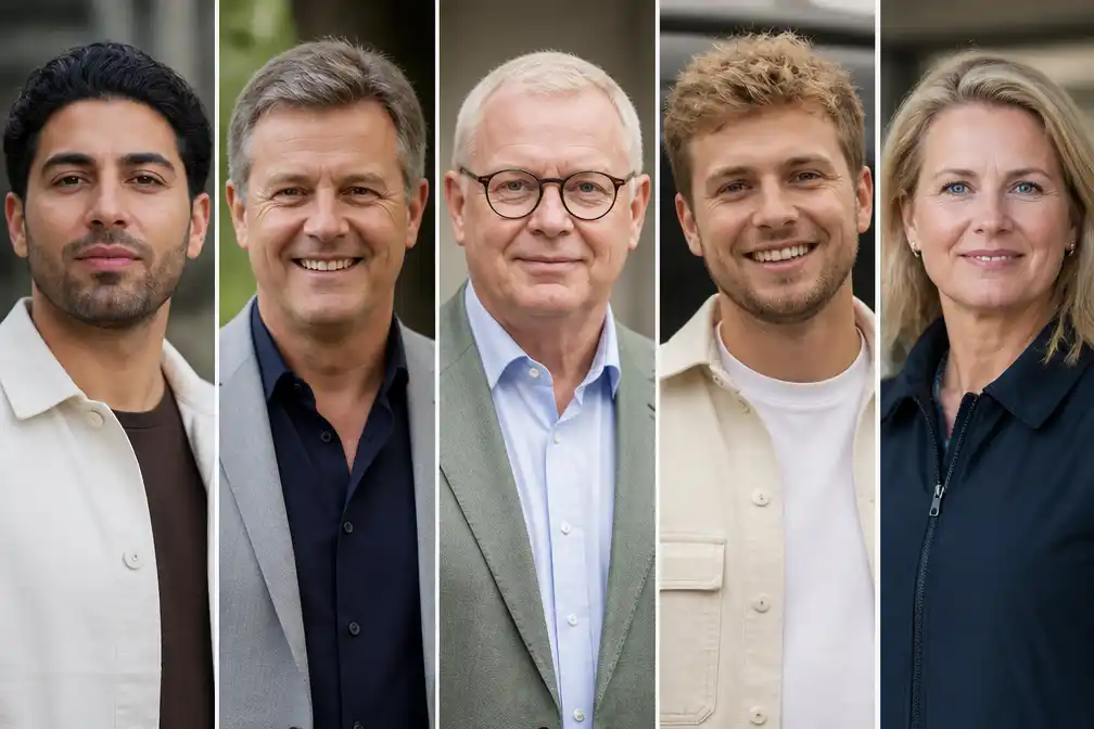 Iliass Ojja, Rob Geus en Harry Piekema in celebrity-editie Bestemming X