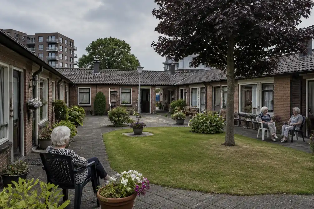 Ouderen in Vianen verdrietig: geliefd knarrenhofje moet wijken voor flats