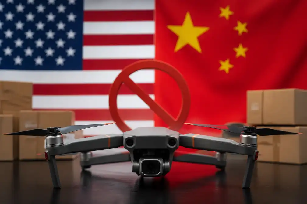 China legt sancties op aan VS-bedrijven en beperkt dronede export