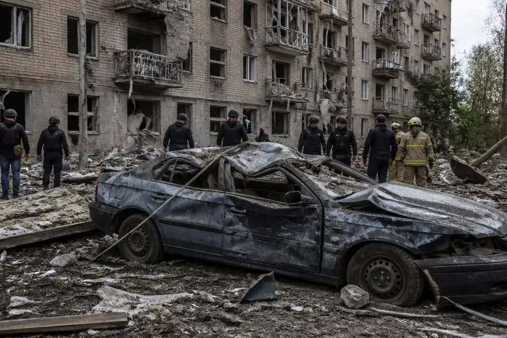 Drie doden bij Russische luchtaanvallen op regio Charkiv in Oost-Oekraïne
