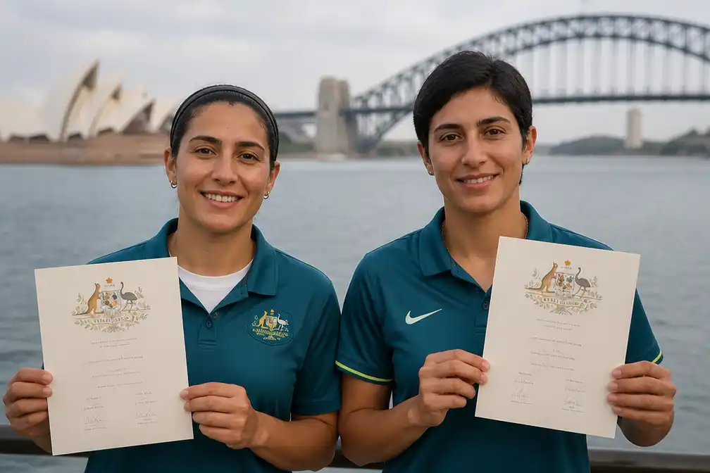 Twee Iraanse voetbalsters krijgen Australische nationaliteit na rel om volkslied