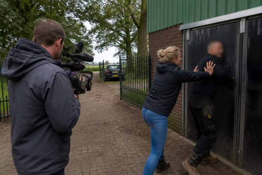 PowNed doet aangifte na belagen cameraploeg in Darp (Drenthe)