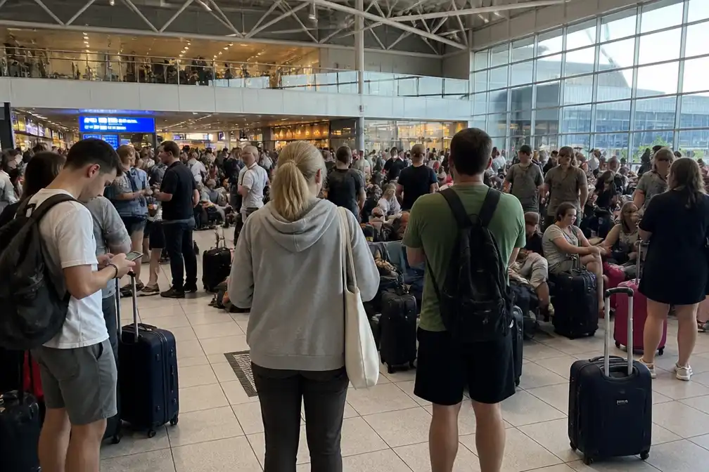 Bristol Airport staakt alle vluchten na startbaanprobleem; honderden gestrand