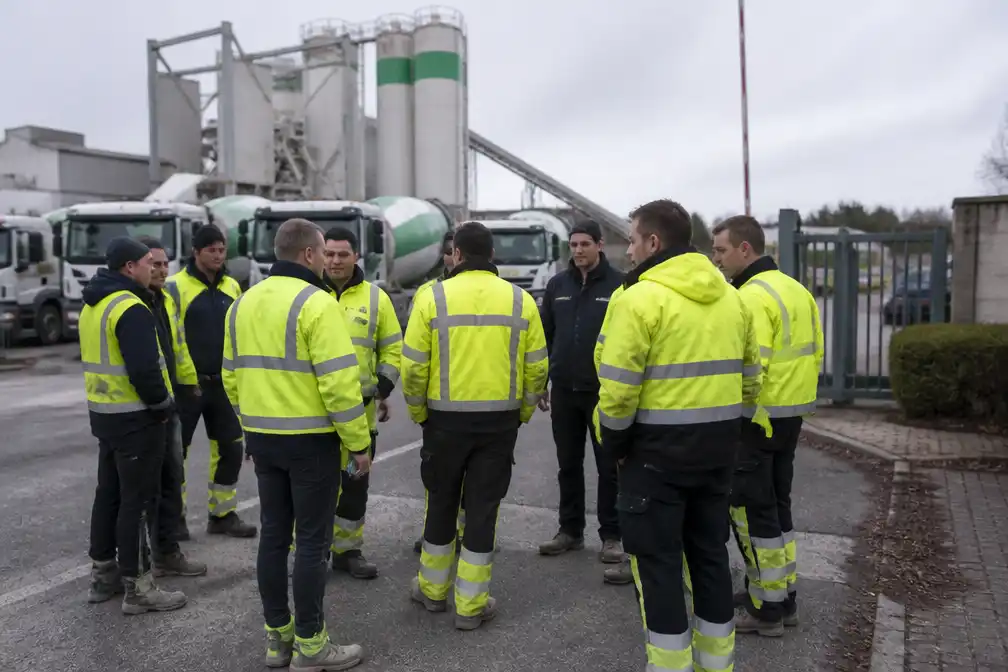 Staking bij Heidelberg Materials in Genk, Lommel en Tessenderlo