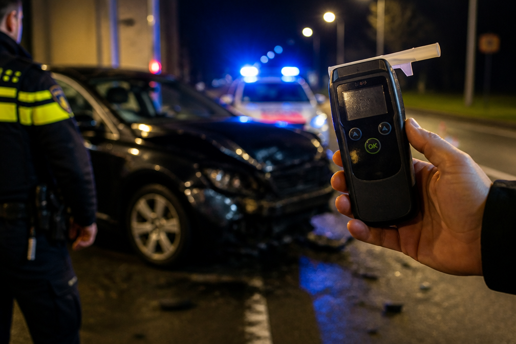 Dronken Nederlander (28) veroorzaakt ongeluk na bezoek aan discotheek Index