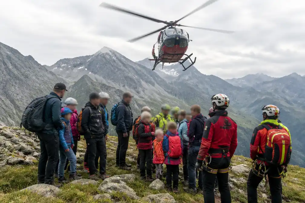 36 personen, onder wie Belgen, gered na bergwandeling in Tirol