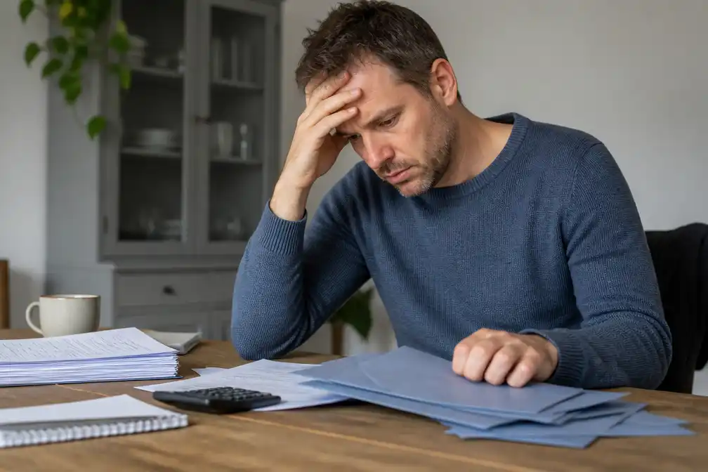 Michael (40) legt blauwe enveloppen weg in de hoop dat problemen verdwijnen: 'Ik weet dat het niet slim is'