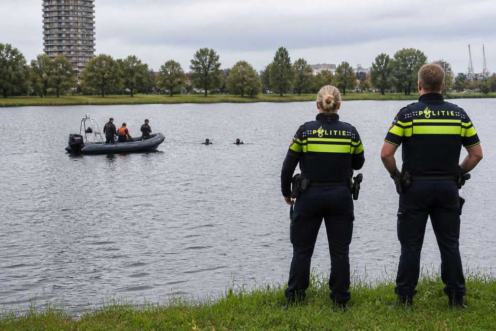 Politie duikt in Rotterdamse plas naar wapen in 12 jaar oude vergismoord Berkel