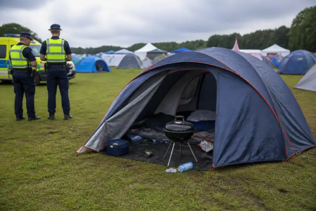 Belg (37) overleden in tent op festivalcamping na barbecue