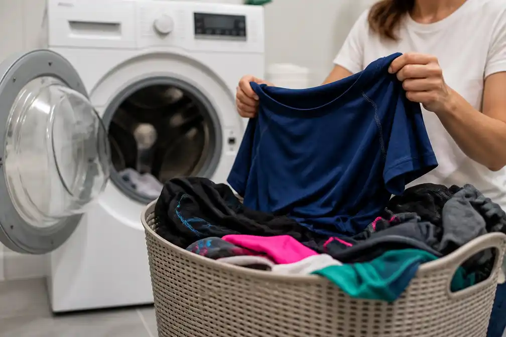 Schoonmaakexpert Melenie Veldhuizen deelt tips om geur uit sportkleding te wassen