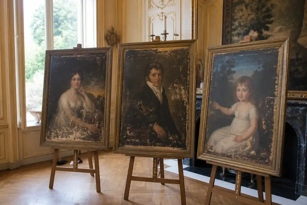 Crowdfunding voor restauratie gestolen portretten familie d'Ursel