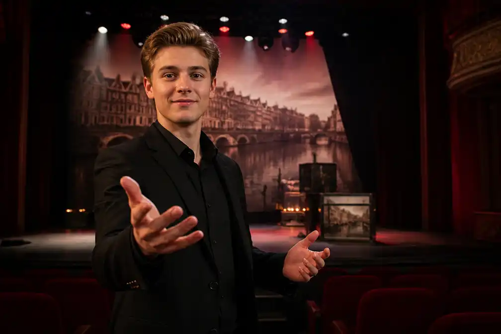 Illusionist Nigel Otermans start magische Amsterdam-voorstelling in Tobacco Theater