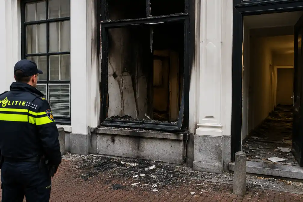 Man bekent voor rechtbank: vuurwerkbom bij D66-kantoor uit protest tegen 'afbraak Nederland'
