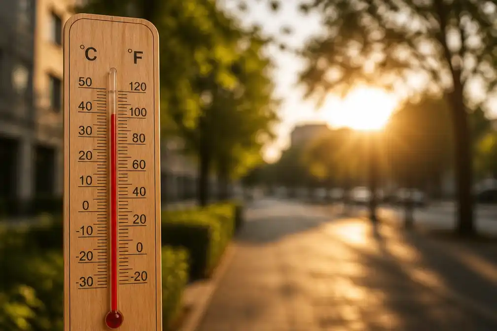 Warmste moment op zomerse dag valt later dan veel mensen denken