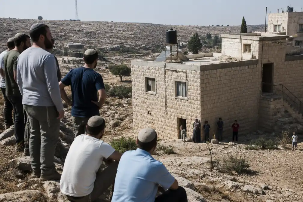 Israëlische kolonisten omsingelen al dagen Palestijnse families in Qusra