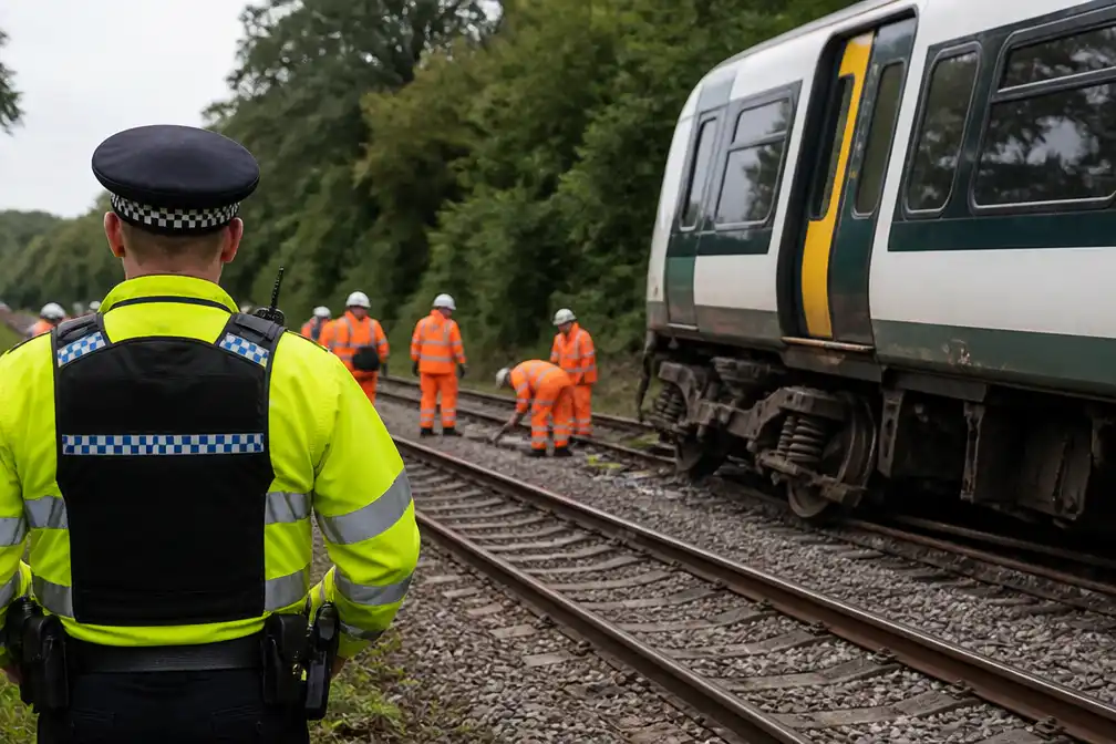 Passagierstrein ontspoord in East Sussex, twee zwaargewonden