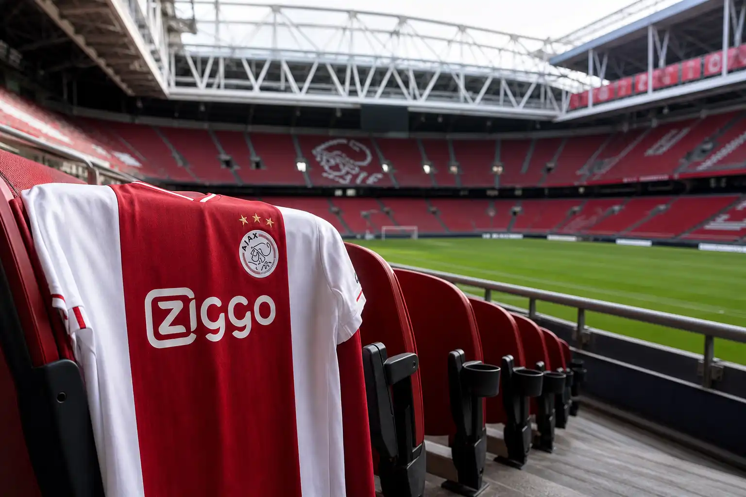 Ziggo stopt na seizoen 2026/2027 als hoofdsponsor Ajax