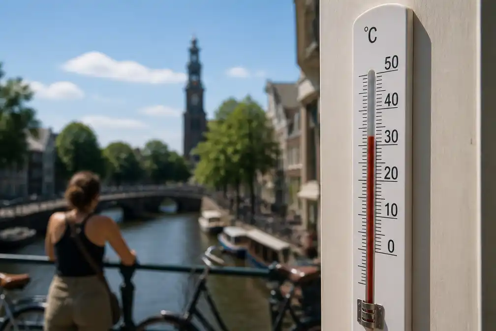 Warmste 14 augustus ooit gemeten in Nederland, boven 34 graden