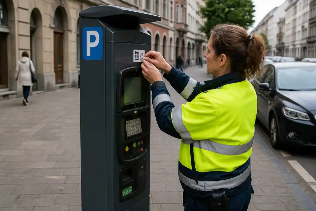 Gent haalt valse QR-code-stickers van parkeerautomaten na fraude-alert