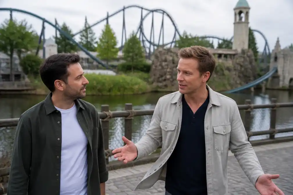 Thomas van Groningen neemt verslaggever mee naar pretpark Toverland