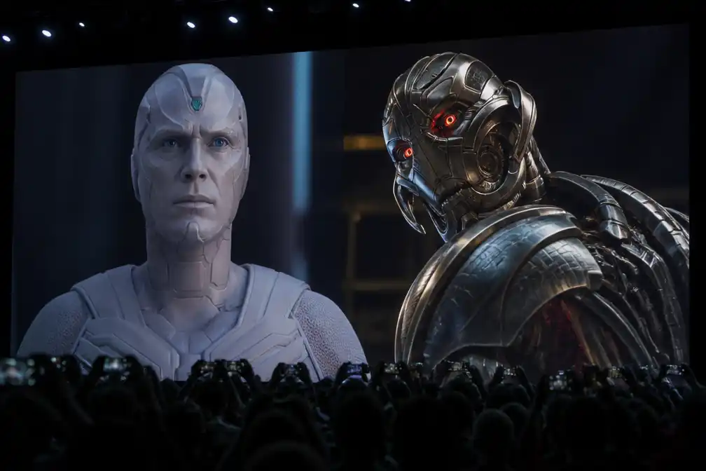 Paul Bettany en James Spader keren terug als Vision en Ultron in VisionQuest