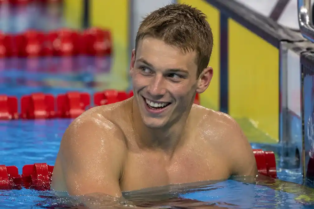 Koen de Groot pakt zilver op 50 meter schoolslag bij EK in Parijs